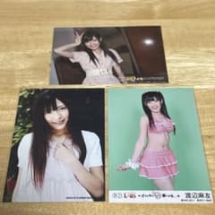 Mimi様 渡辺麻友さん生写真 w*き様 AKB48 渡辺麻友 公式 生写真 3枚セット - メルカリ