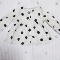 ブラウス トップス　ドット　ZARA babyのサムネイル
