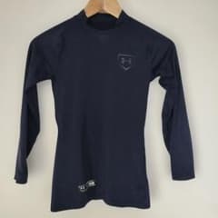 UNDER ARMOUR アンダーシャツ 長袖 ネイビーのサムネイル