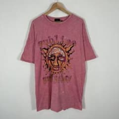 Sublime サンフェイス ビッグプリント 半袖Tシャツ M ピンクのサムネイル