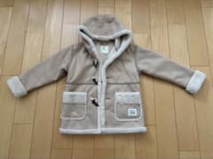 BEAMS mini 110ベージュ　ムートンコートのサムネイル