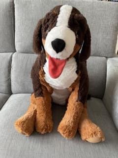 IKEA  犬　ぬいぐるみ　約65センチのサムネイル