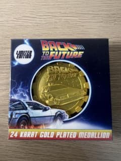 【未開封】バック・トゥ・ザ・フューチャー 24Kメッキ メダル 未開封】バック・トゥ・ザ・フューチャー 24Kメッキ メダル - メルカリ