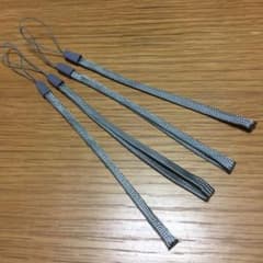 シルバー系グレーストラップ4本セット☆のサムネイル