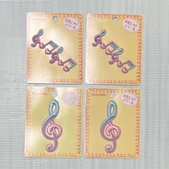 音符の刺繍ワッペン4枚セットのサムネイル