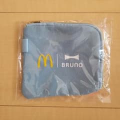 【未開封】McDonald's× BRUNO 福袋　コインケース ライトブルーのサムネイル