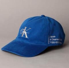 CALVIN KLEIN TOKYO 原宿 CAP キャップ ブルー 青色 - メルカリ