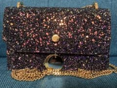 専用⭐︎ジミーチュウ　ミニバッグ　グリッターのサムネイル