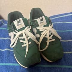 New Balance Classic グリーンスニーカー