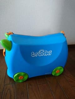 【送料無料】《美品》trunki キッズキャリーケースのサムネイル