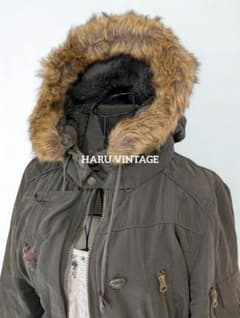 ⭐︎平成ギャル　モッズコート　y2k フェアリーグランジ　森ガール⭐︎ y2k エコファーフード付モッズコート グランジフェアリー 森