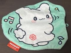 【明日削除予定】はなまるおばけ　ガチャガチャ　ふわふわフェイスポーチ