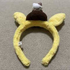黄色い耳付きカチューシャ ポムポムプリンのサムネイル