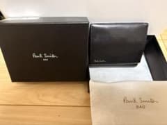 Paul Smith メンズ 二つ折り財布 ブラックのサムネイル