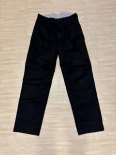 visvim hakama チノパンツ ブラック ハカマ ワーク ミリタリー - メルカリ