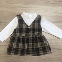 プティマイン チェック柄トップスのサムネイル
