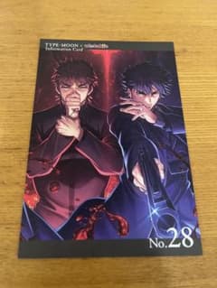 空の境界 TYPE-MOON ポスカ 魔法使いの夜　No. 28のサムネイル