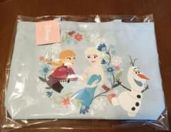 ディズニーキャラクター　プラチナムザッカトートバッグ　アナと雪の女王