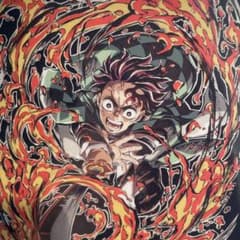 鬼滅の刃 劇場版 無限城編 イラストギャラリーくじ C アクリル色紙　竈門炭治郎のサムネイル