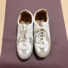 ジャーマントレーナー スニーカー　ホワイトのサムネイル