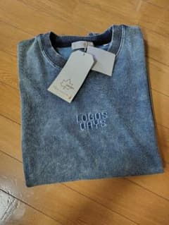 LOGOS DAYS デニム風 クルーネック スウェット LL 新品 しまむら