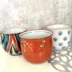 最終値下げ！【未使用】有田焼 樹峰 湯呑み 3個セット - メルカリ
