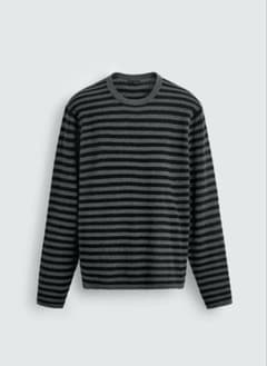 ZARA✳︎新品✳︎ストライプ柄ウール混セーター➕ ニットペンシルスカート ZARA ストライプ柄 ウール混セーター - メルカリ