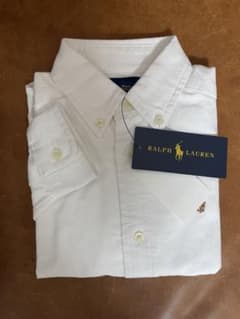 りりさま⭐︎Ralph Lauren ホワイト ボタンダウンシャツ 2/2Tのサムネイル