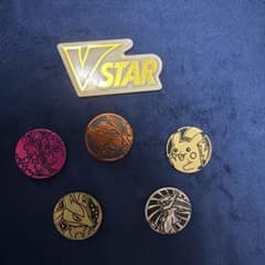ポケモンカード VSTARマーカー コイン 5枚セットのサムネイル