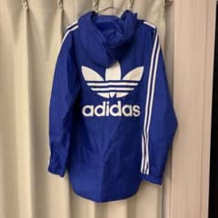 adidas アディダス ナイロンジャケット ブルーのサムネイル