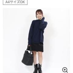 MARY QUANT デイジー柄トートバッグ (ブラック)のサムネイル