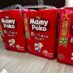 【新品未開封】マミーポコパンツ ビッグサイズ 大容量56枚×3パック ドラえもんのサムネイル
