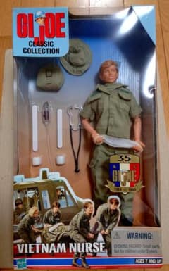 3F【希少】G.I.ジョー クラシックコレクション ベトナムナース 35周年記念 G.I.JOE ベトナムナース(W) Vietnam Nurse G.I.ジョー - メルカリ