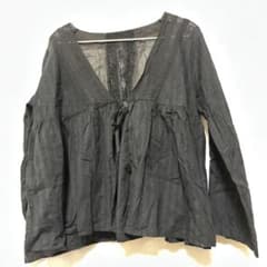 チャオパニック ciaopanic typyブラック レース 長袖ブラウス - 5