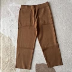 ZARA ブラウン ニットパンツ Sのサムネイル