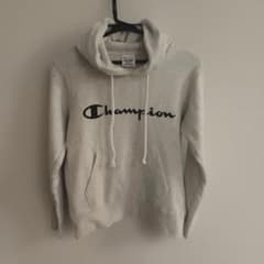 Champion パーカー ライトグレー Mサイズのサムネイル