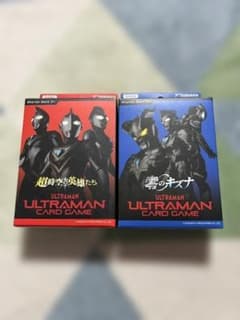 ULTRAMAN CARD GAME スターターデッキ 01 02 セットのサムネイル