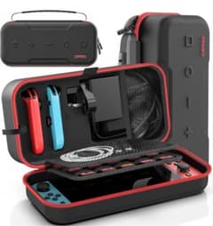 OIVO Switch収納ケース レッド 美品 有機EL対応のサムネイル