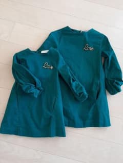 Zara クリスマスワンピース 128&110セットのサムネイル