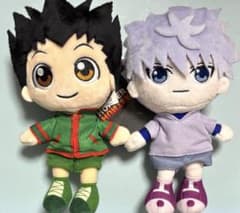 HUNTER×HUNTER ぬいぐるみ　キルア　ゴン Amazon.co.jp: 最終ユニバ USJ ハンターハンター ゴン＆キルア