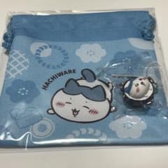 くら寿司 ハチワレ 巾着 ビッくらポンマスコットハチワレのサムネイル