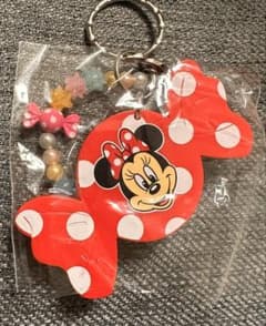 ☆24時間限定セール中★ミニーマウス キャンディ型 キーホルダー ミラー付きのサムネイル