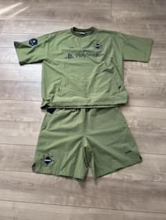 Bristol F.C.サッカーシャツ カーキターコイズ　　セットアップ fcrb Bristol PlayStation セットアップ jkt シャツ - メルカリ