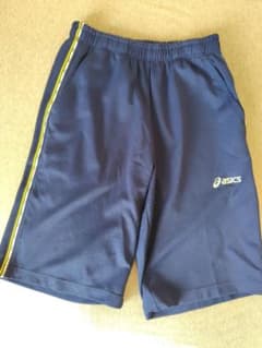 asics ネイビー ハーフパンツのサムネイル