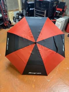 Snap-on ゴルフ用傘 赤/黒　スナップオン