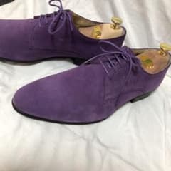 around the shose スエードプレーントゥドレスシューズのサムネイル