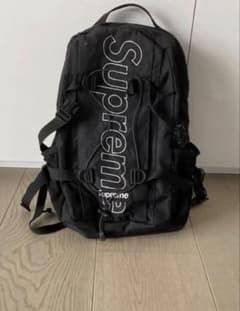 Supreme ブラック バックパック FW18のサムネイル