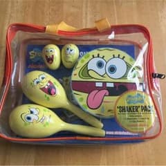 スポンジボブ 楽器セット/タンバリン、マラカス、シェイカーのサムネイル