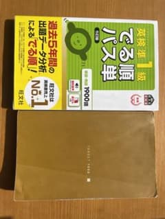 英検準1級 でる順パス単（5訂版） ＆ 英単語ターゲット1000 2冊セットのサムネイル