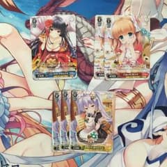 여자 친구 (임시) Weiss Schwarz PR 카드 다수